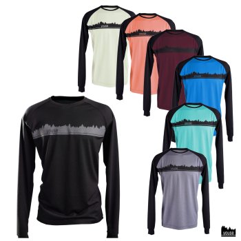 Preview: ke Trikot uni, mit Logo langarm